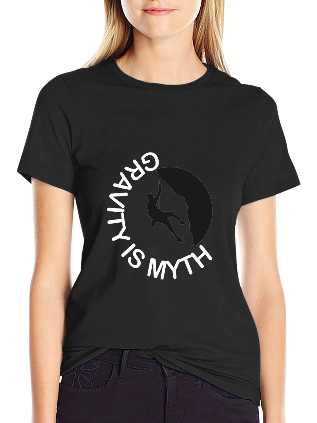 Gravity is Myth Black T-Shirt