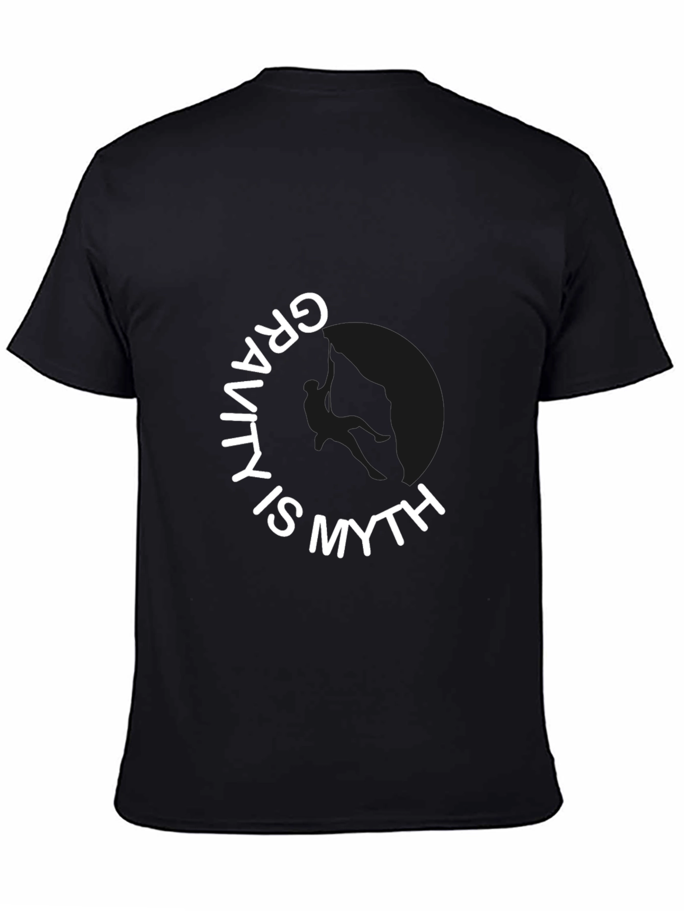 Gravity is Myth Black T-Shirt