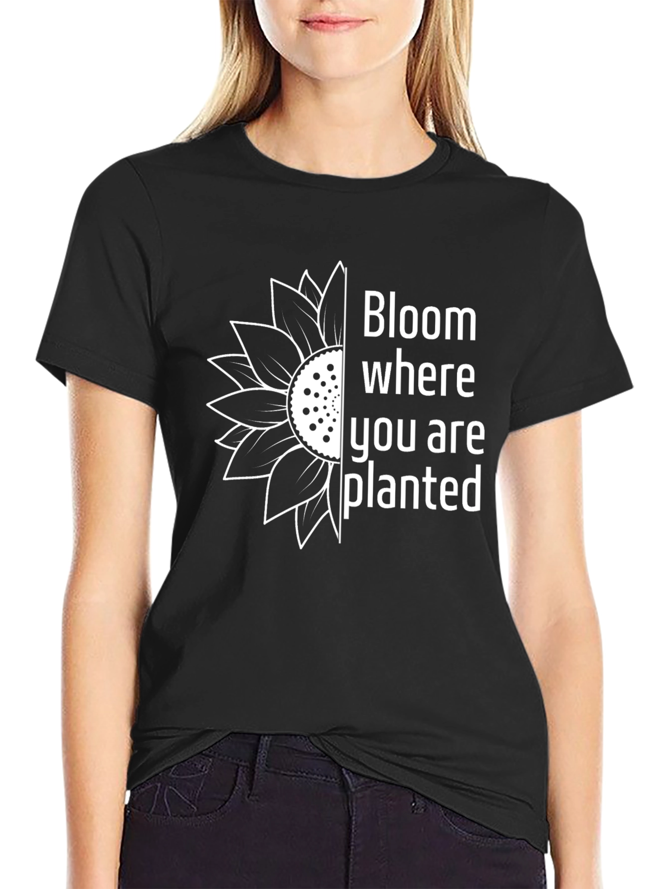 Bloom Where You Are Planted Graphic T-Shirt