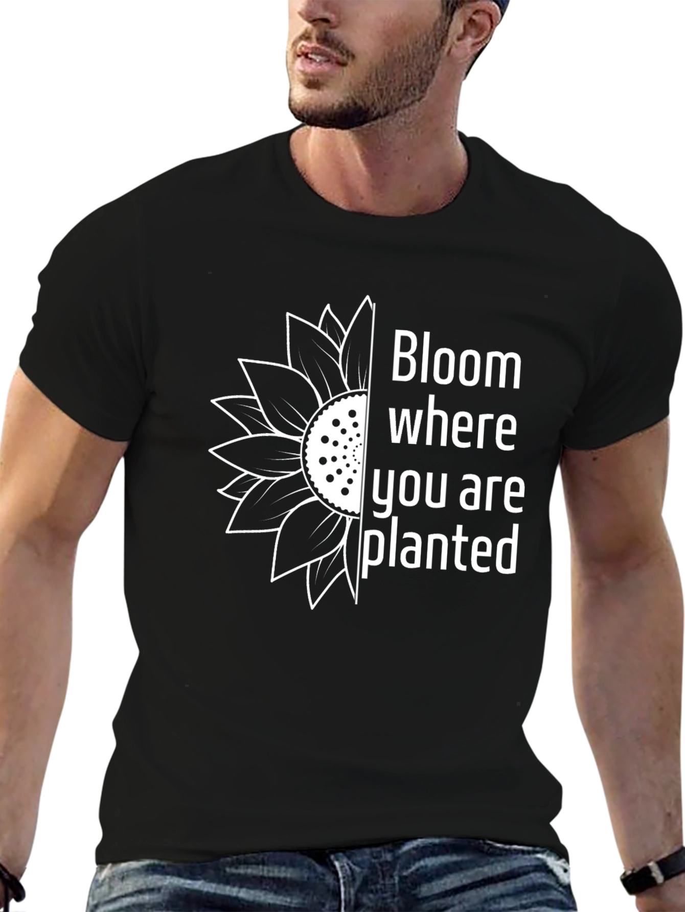 Bloom Where You Are Planted Graphic T-Shirt