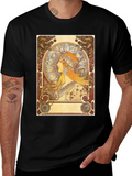 Zodiac Art Nouveau Graphic T-Shirt