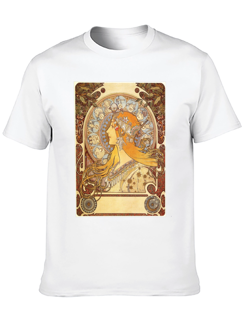 Zodiac Art Nouveau Graphic T-Shirt