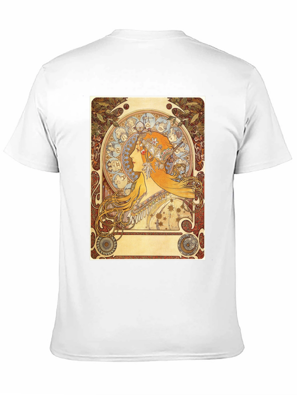 Zodiac Art Nouveau Graphic T-Shirt