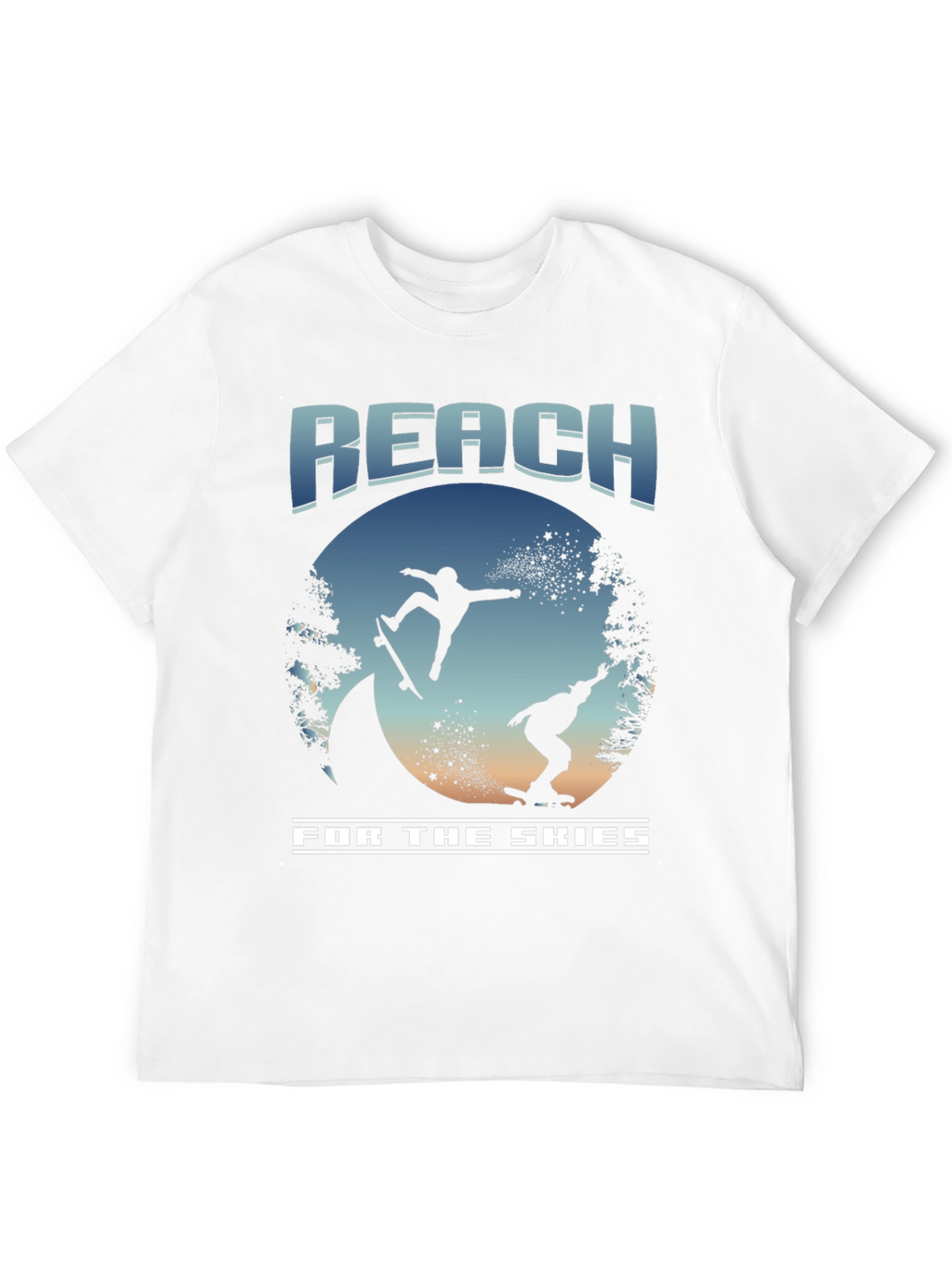 Reach for the Skies Skateboard T-Shirt