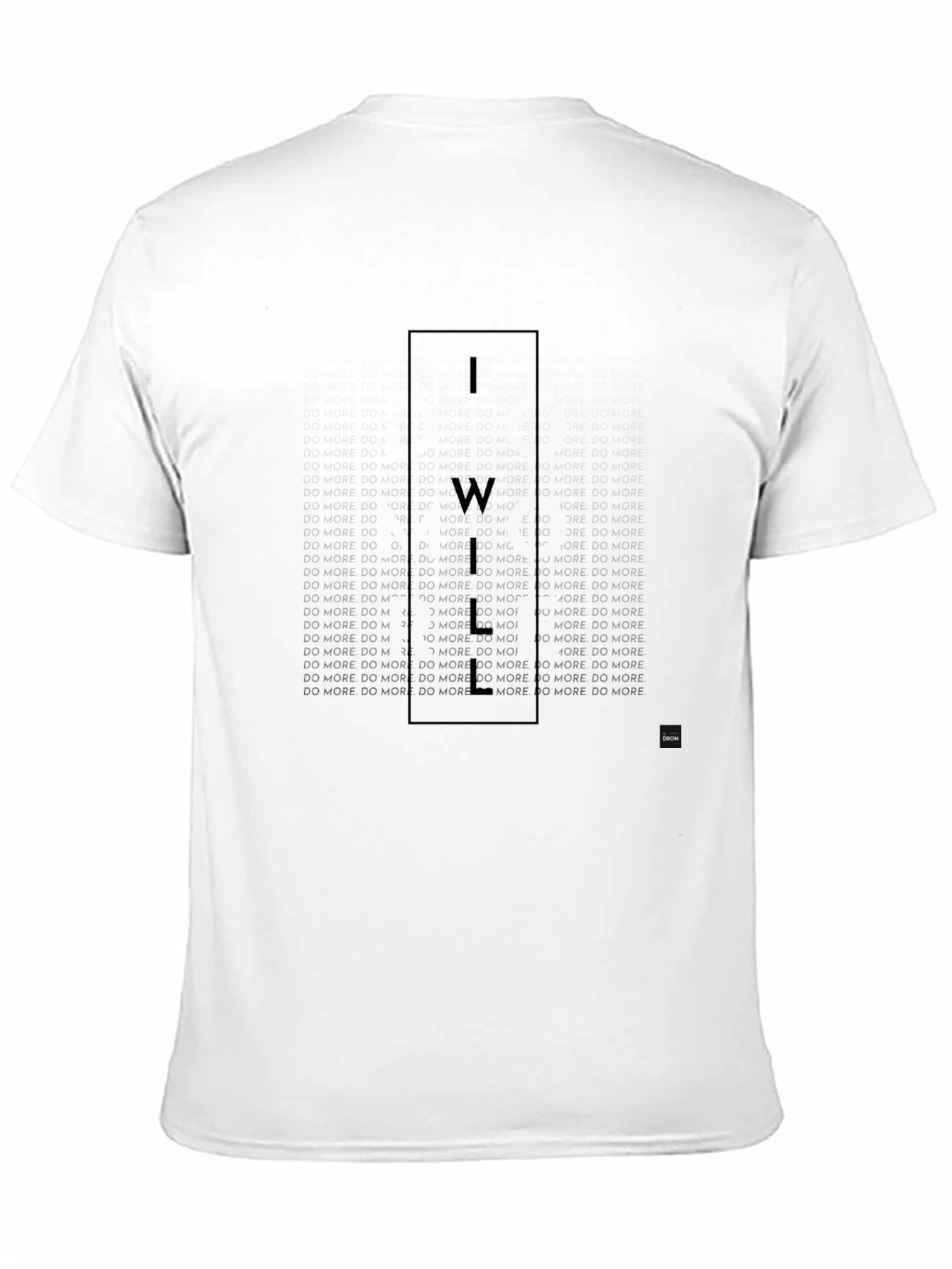 I Will Graphic Black T-Shirt - Motivational Tee