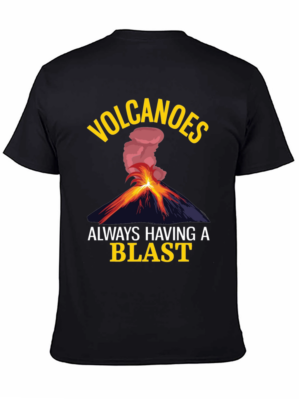 Volcano Blast T-Shirt - Funny Graphic Tee
