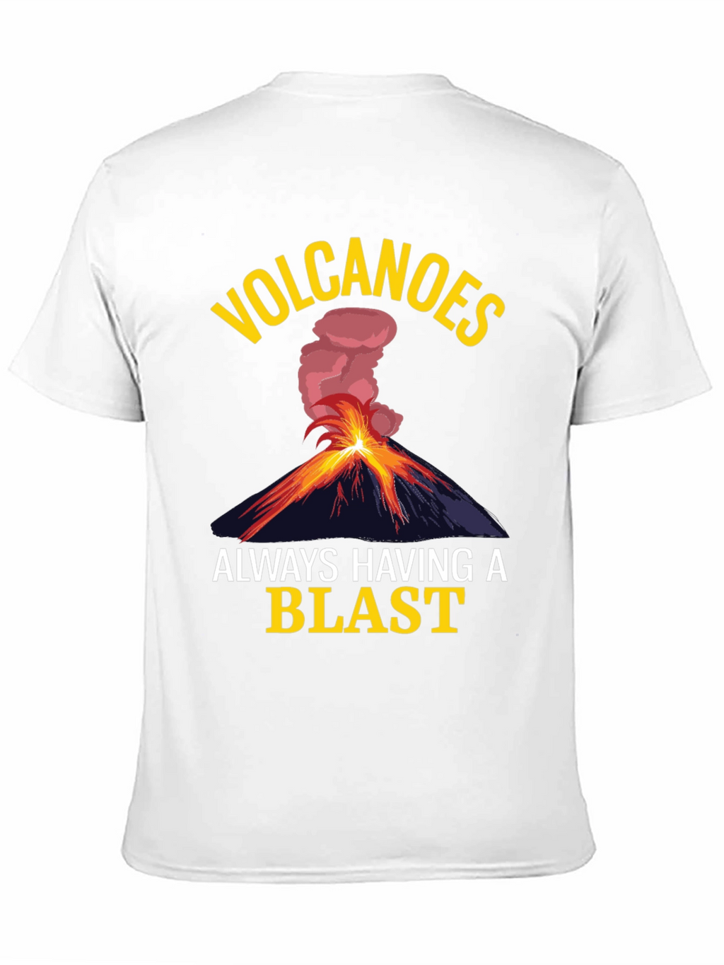 Volcano Blast T-Shirt - Funny Graphic Tee