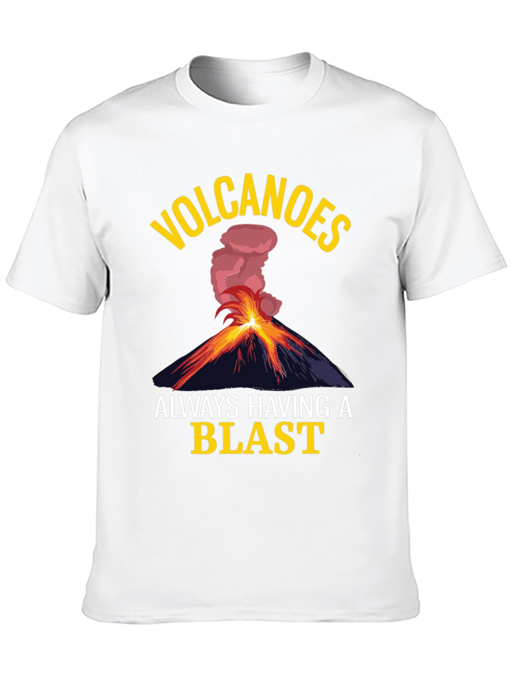 Volcano Blast T-Shirt - Funny Graphic Tee
