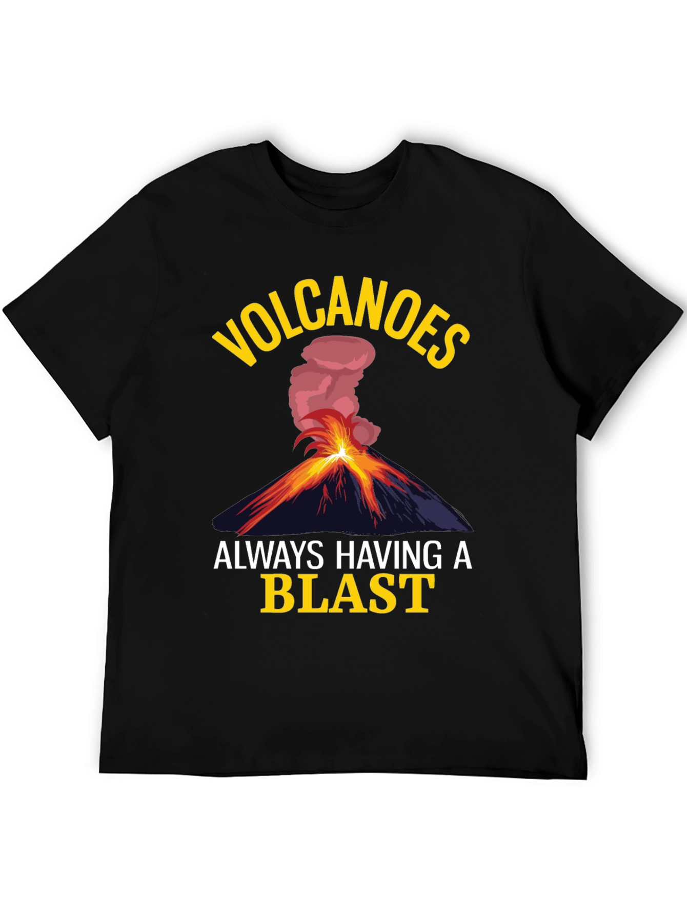 Volcano Blast T-Shirt - Funny Graphic Tee