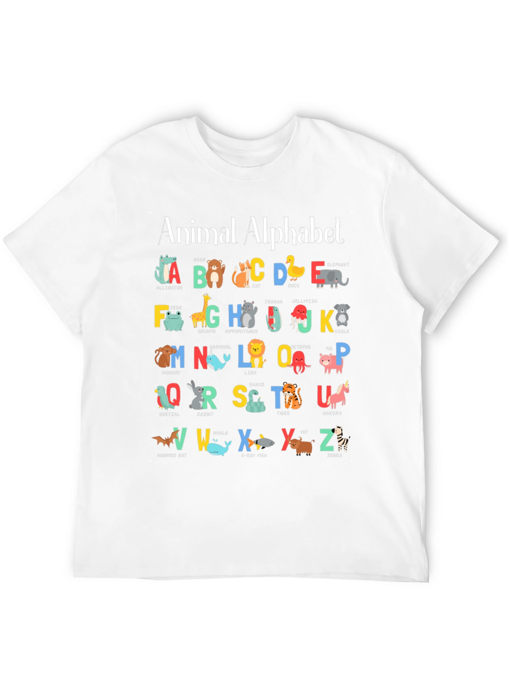 Animal Alphabet T-Shirt