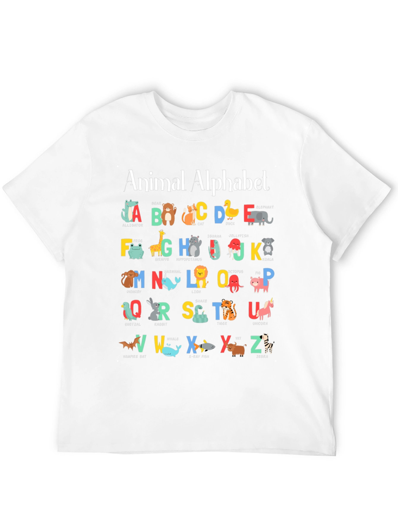 Animal Alphabet T-Shirt