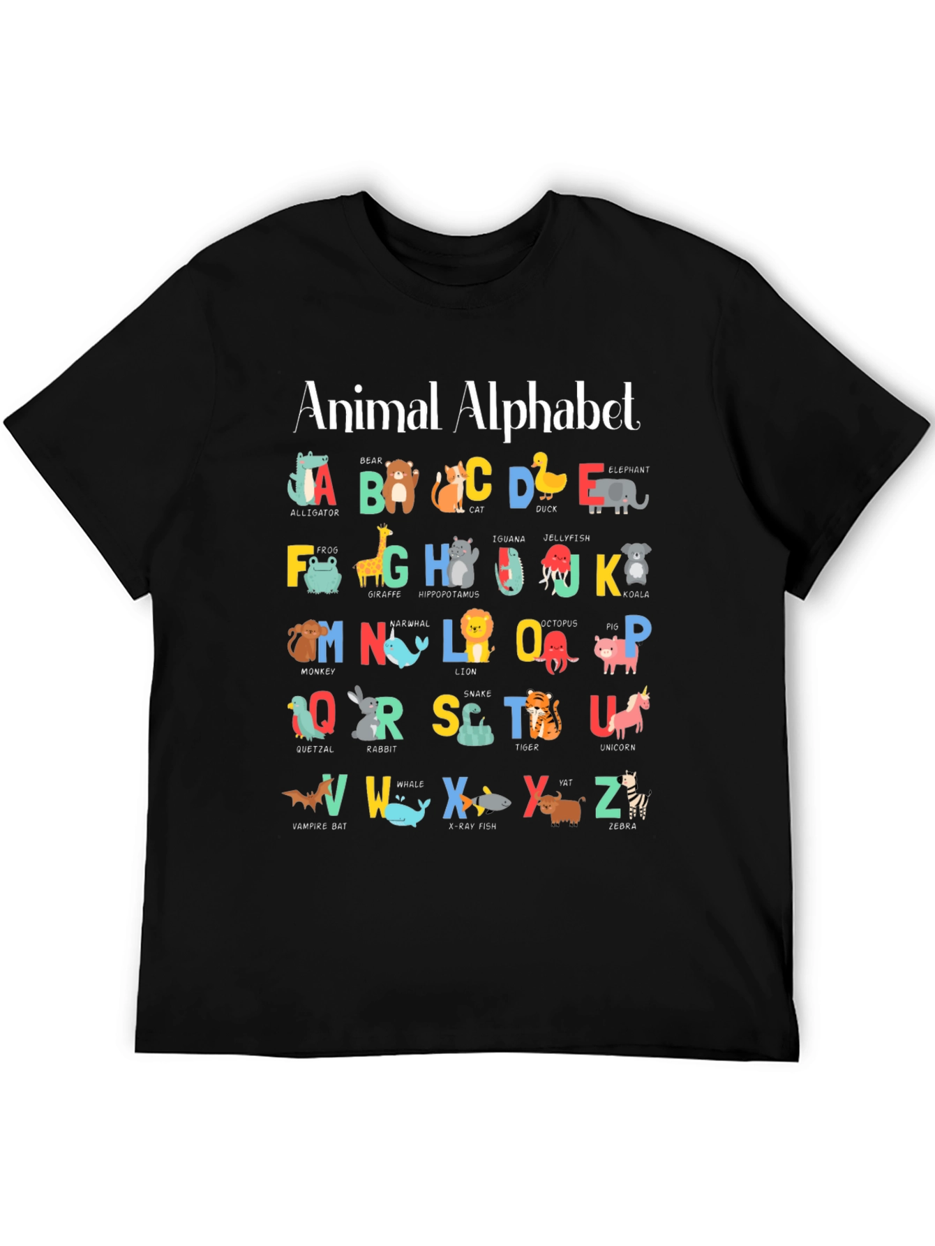 Animal Alphabet T-Shirt