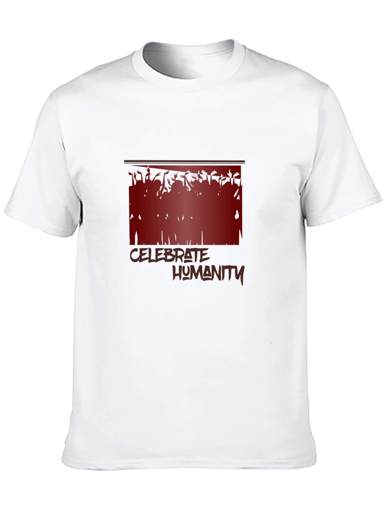 Celebrate Humanity Graphic T-Shirt