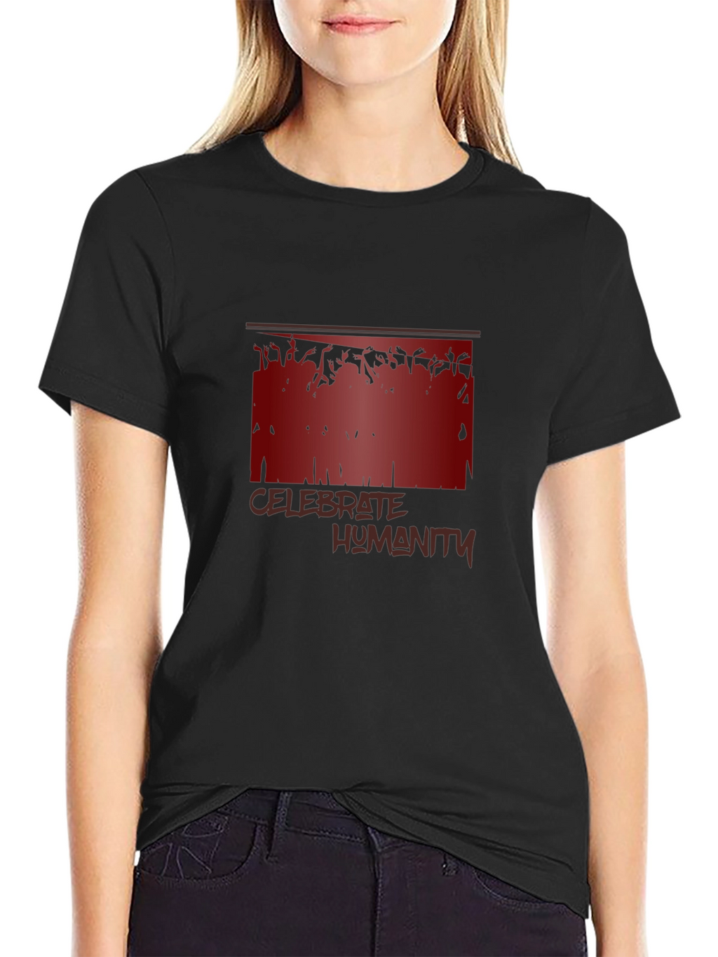 Celebrate Humanity Graphic T-Shirt