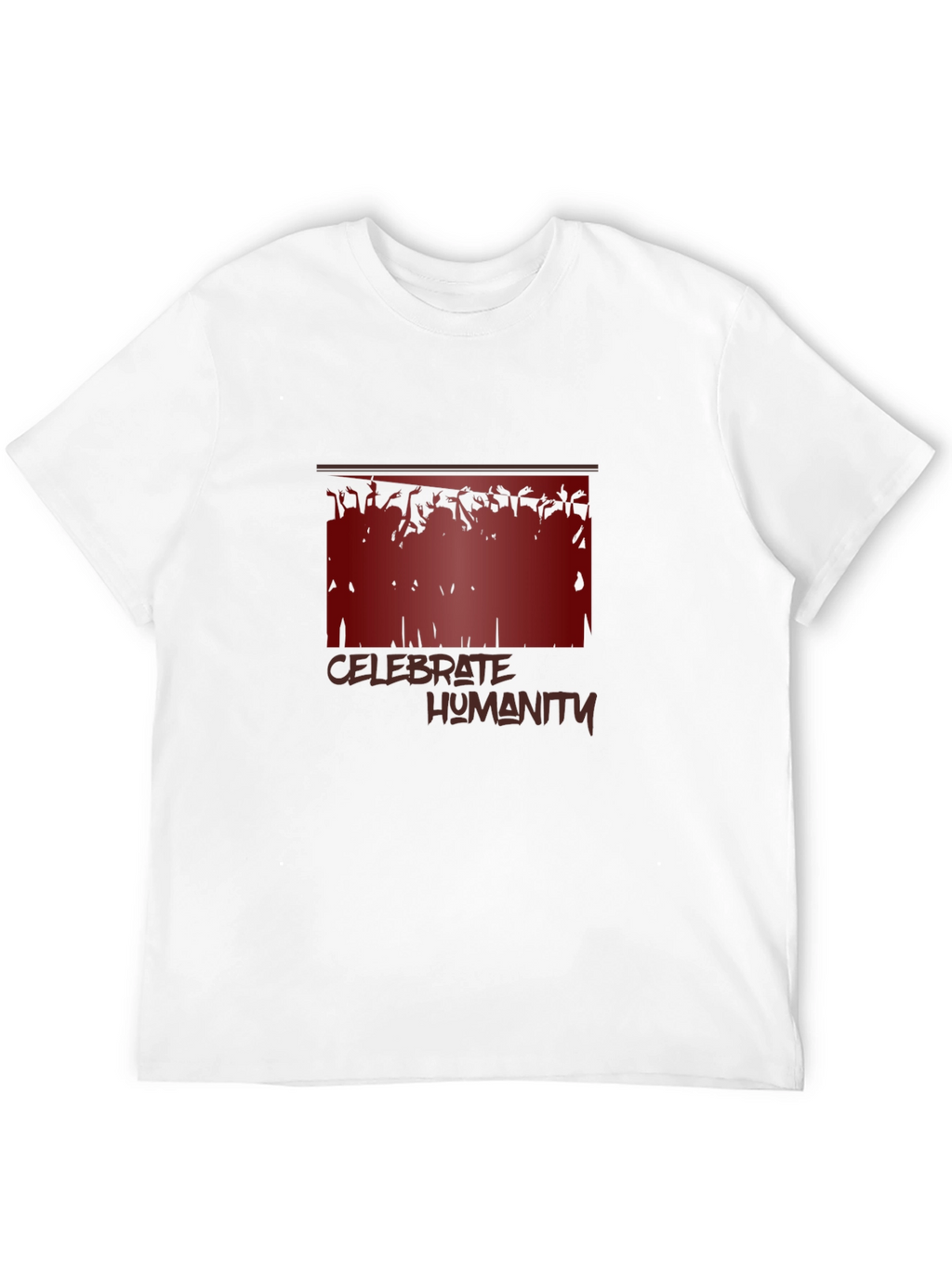 Celebrate Humanity Graphic T-Shirt