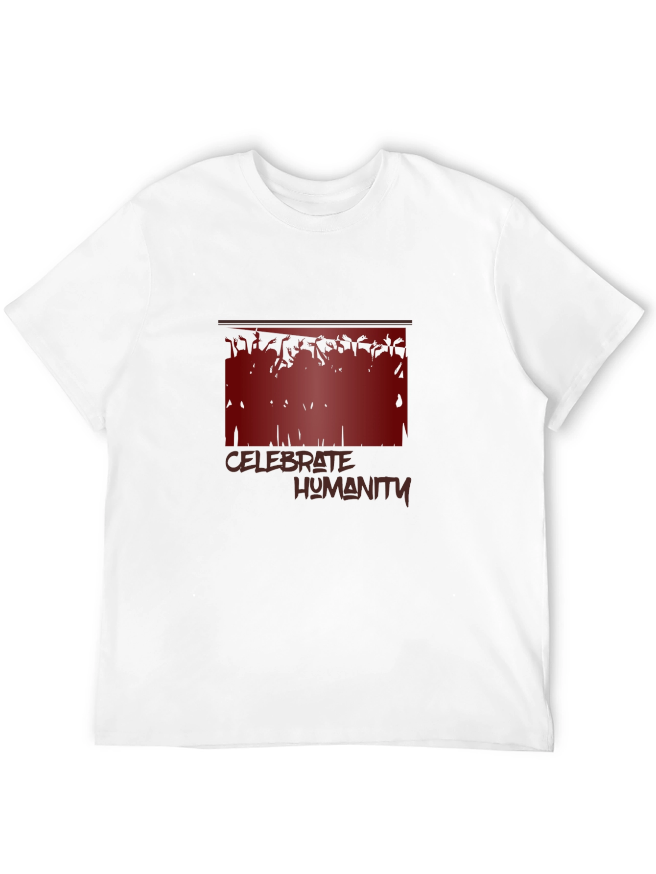 Celebrate Humanity Graphic T-Shirt
