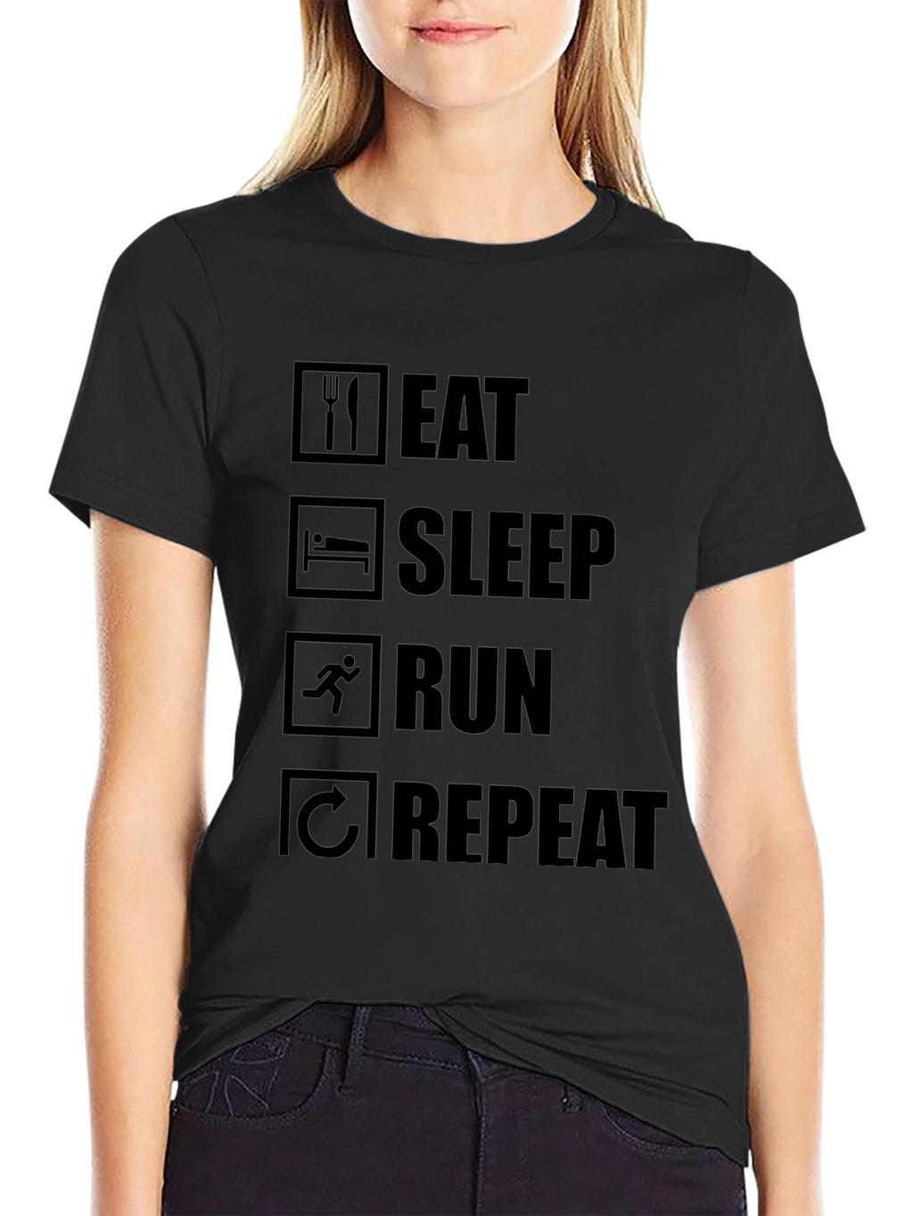 Eat Sleep Run Repeat T-Shirt
