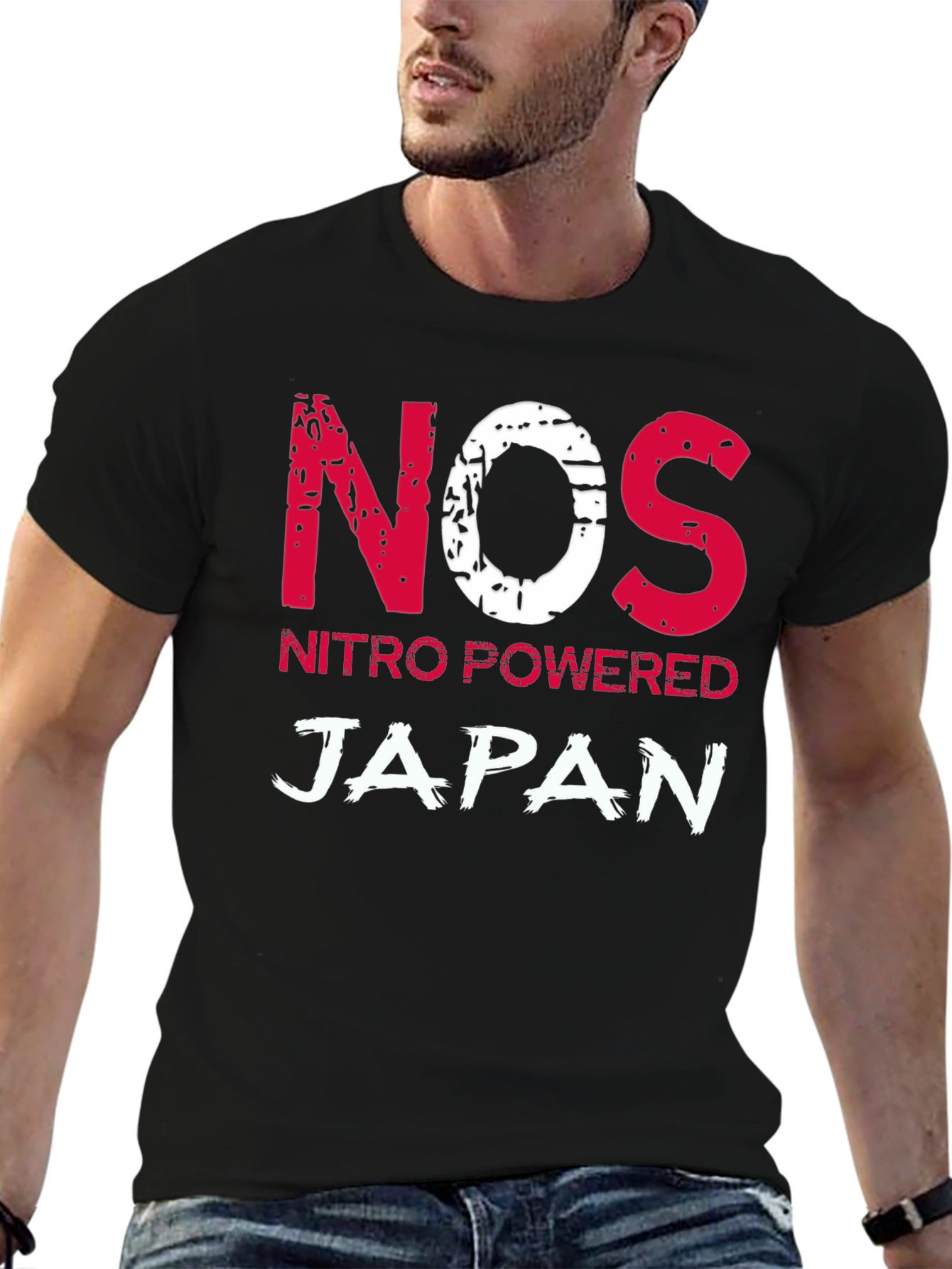 NOS Nitro Powered Japan Graphic Tee