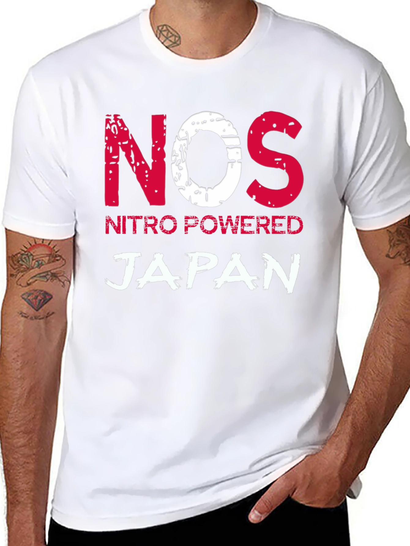 NOS Nitro Powered Japan Graphic Tee