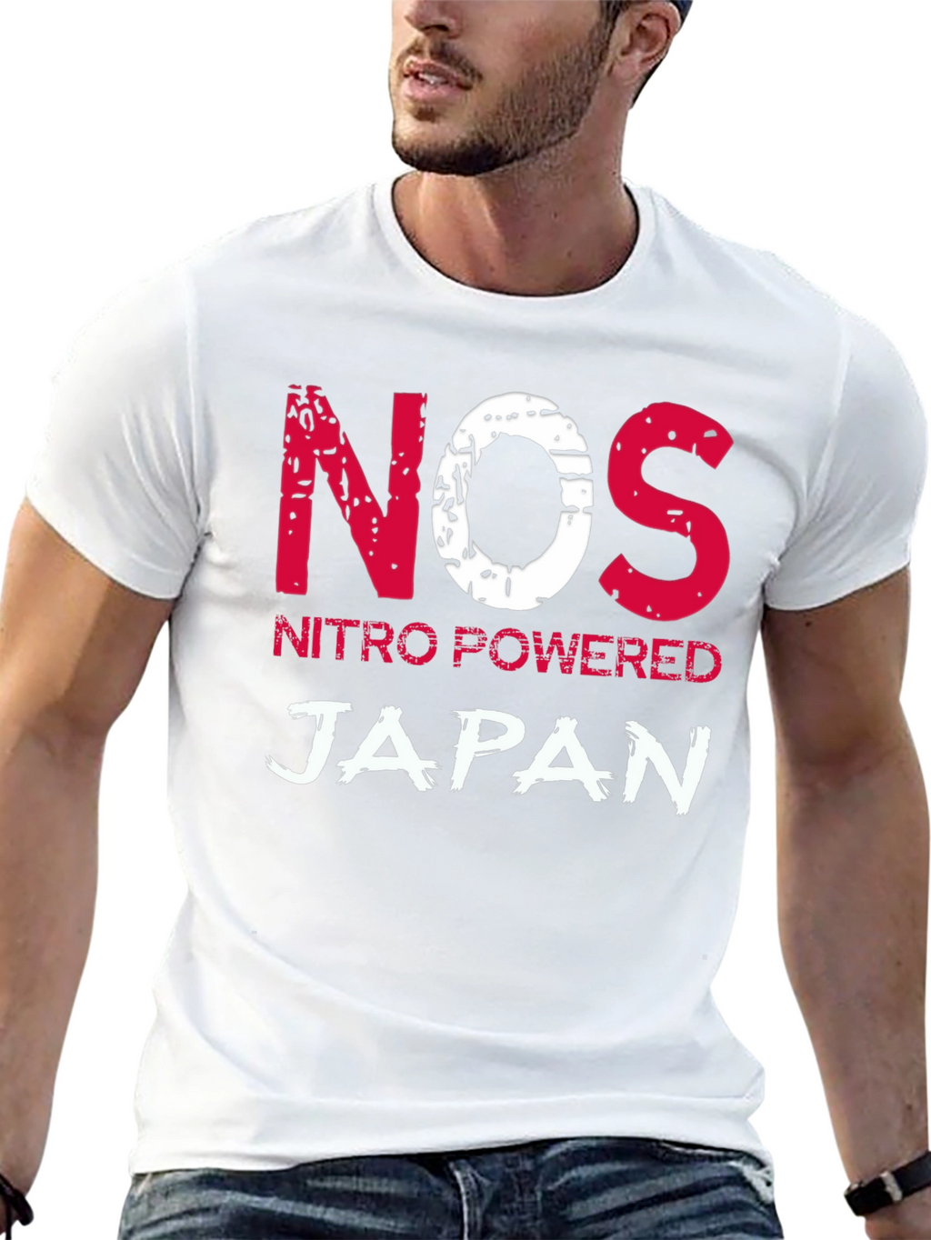 NOS Nitro Powered Japan Graphic Tee