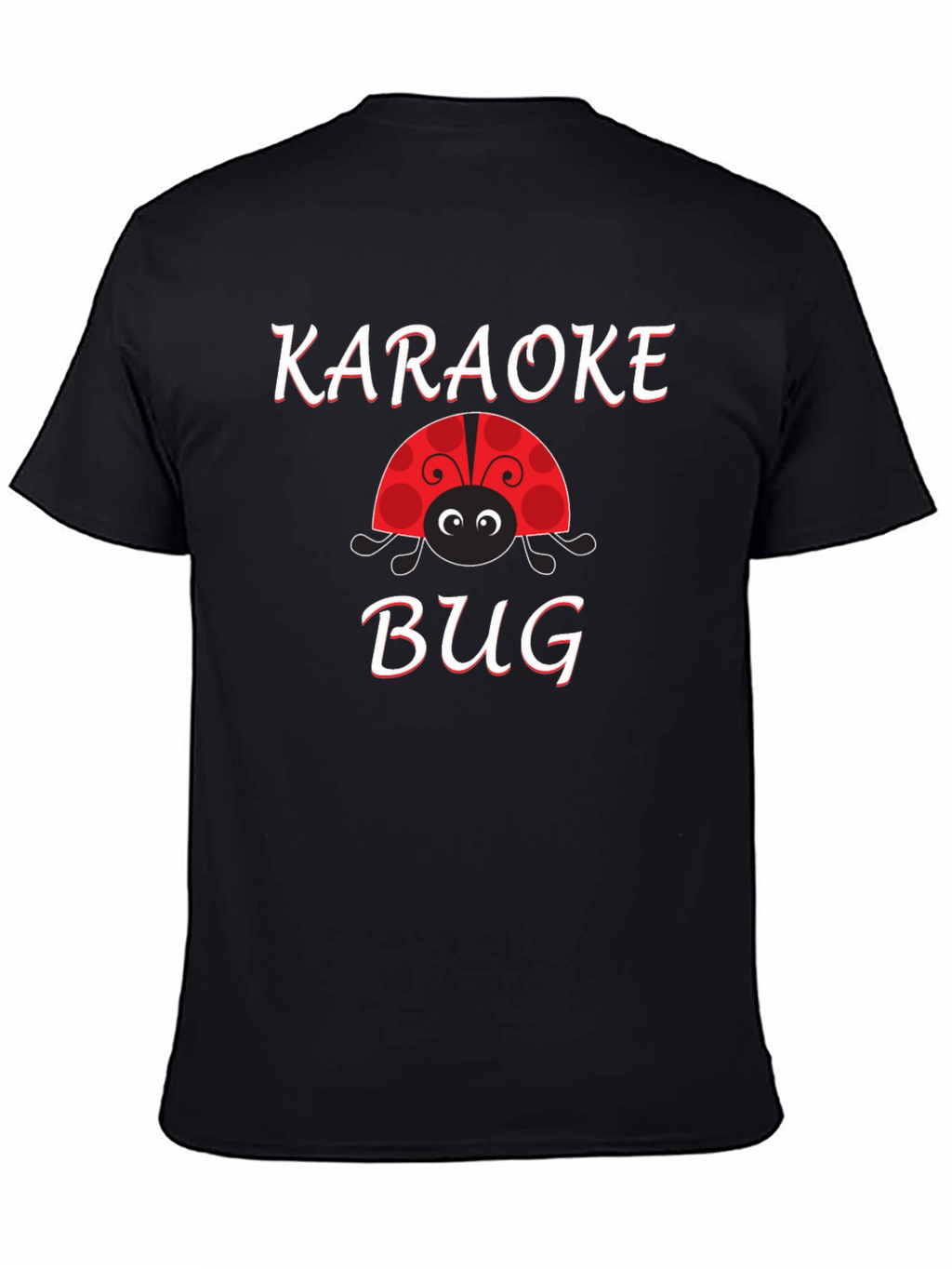 Karaoke Bug Black T-Shirt