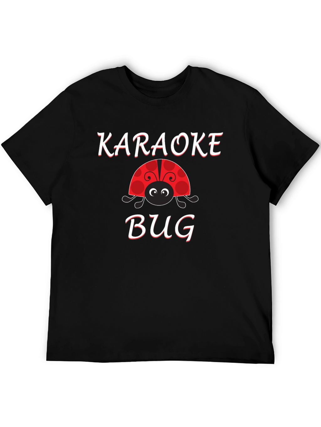Karaoke Bug Black T-Shirt