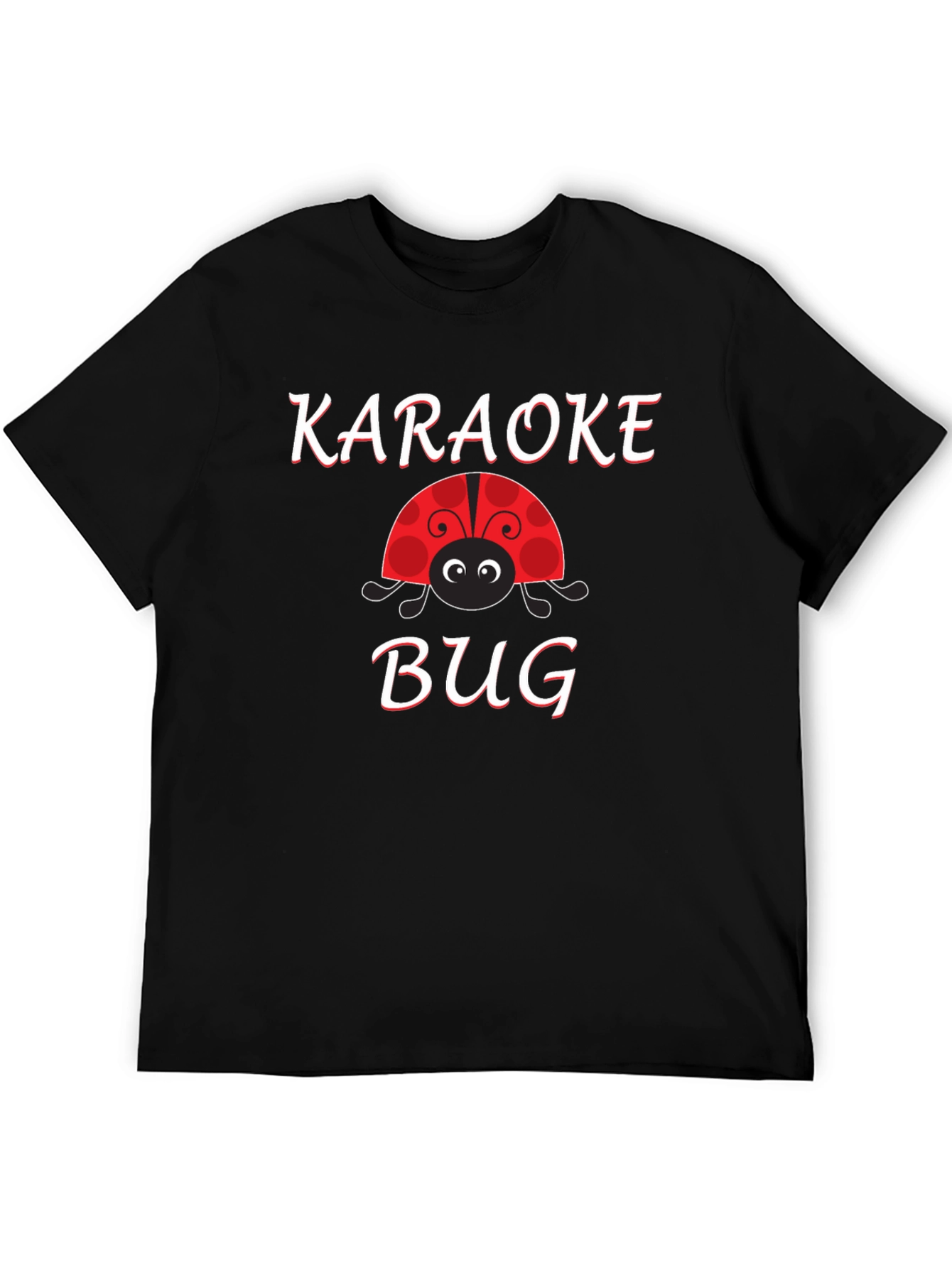 Karaoke Bug Black T-Shirt