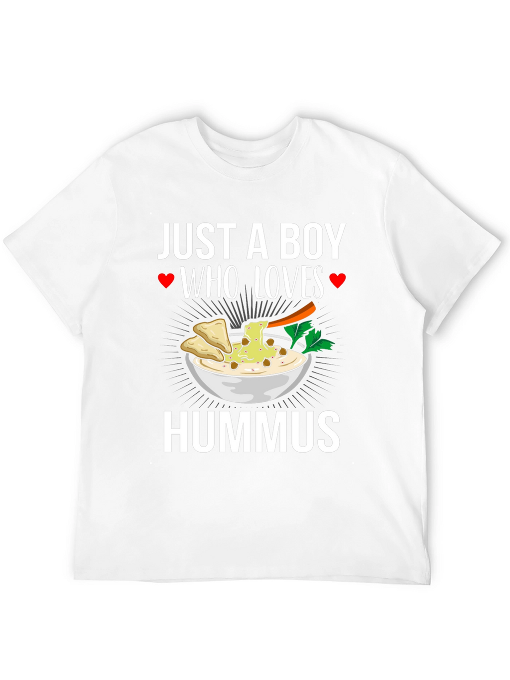 Just A Boy Who Loves Hummus T-Shirt