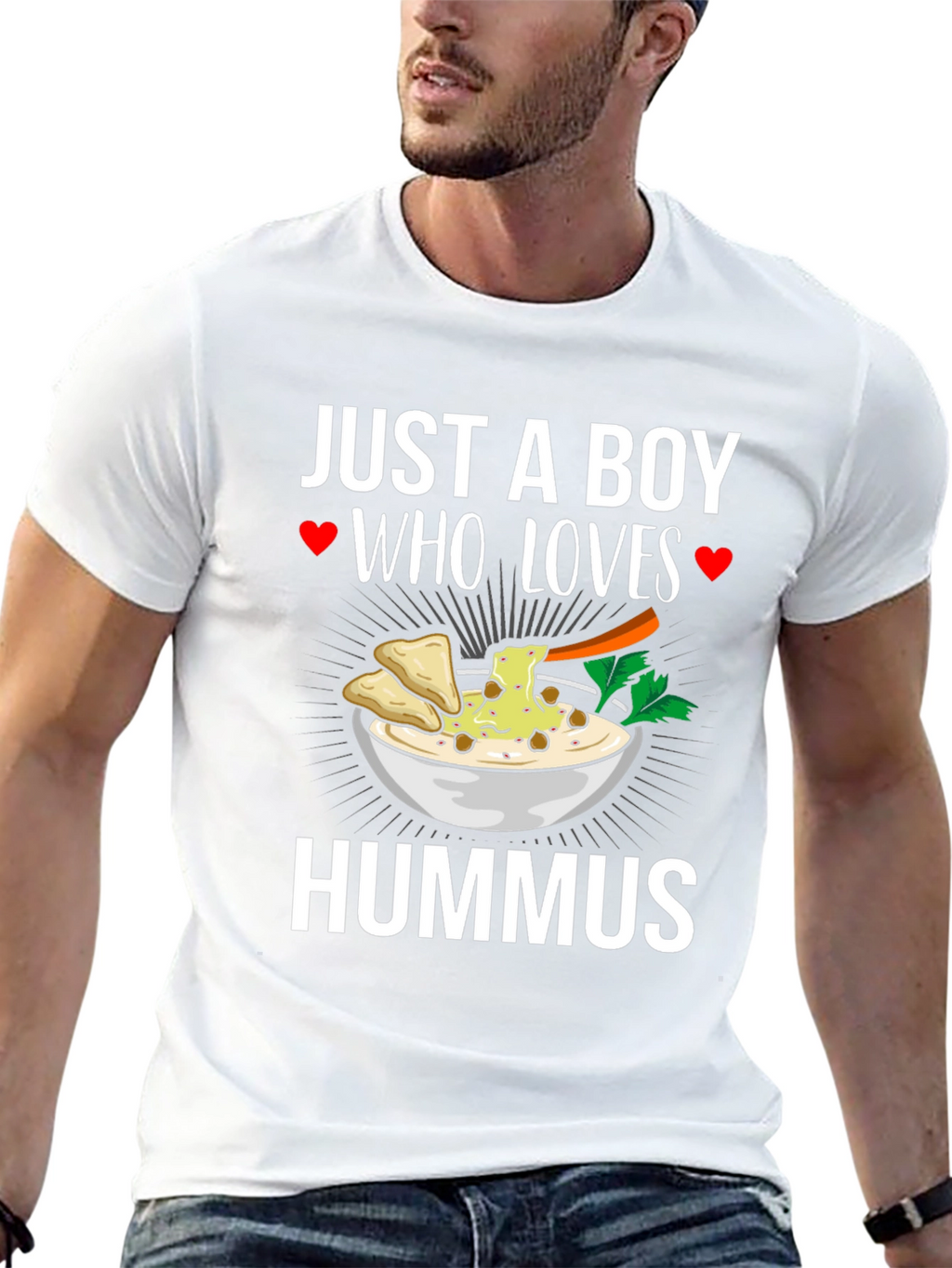 Just A Boy Who Loves Hummus T-Shirt