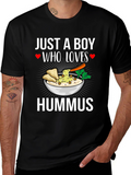 Just A Boy Who Loves Hummus T-Shirt