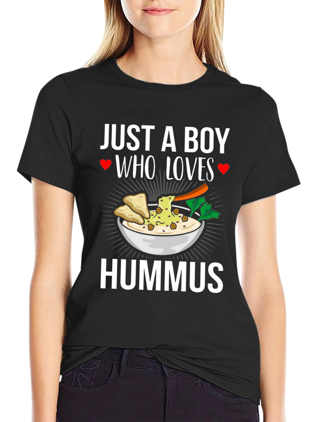 Just A Boy Who Loves Hummus T-Shirt