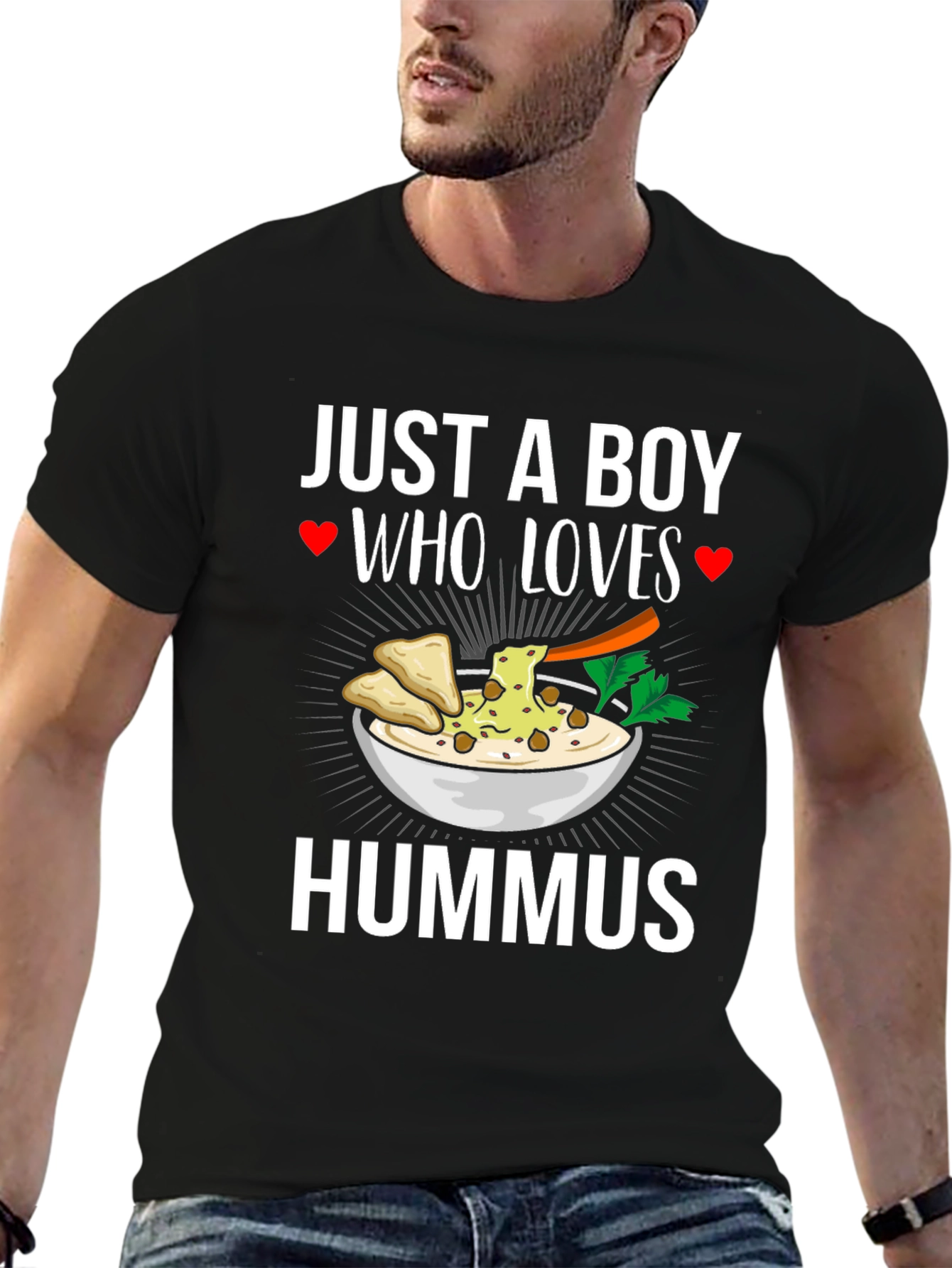 Just A Boy Who Loves Hummus T-Shirt