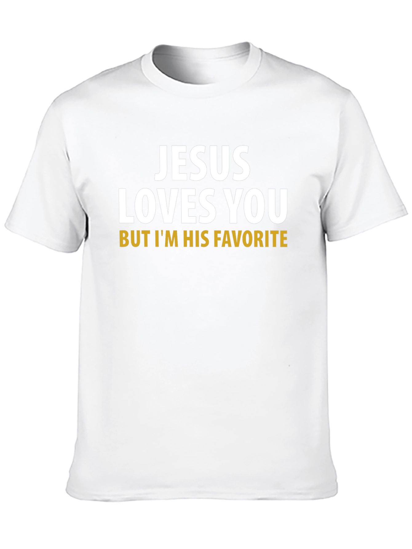 Jesus Loves You Funny Graphic T-Shirt