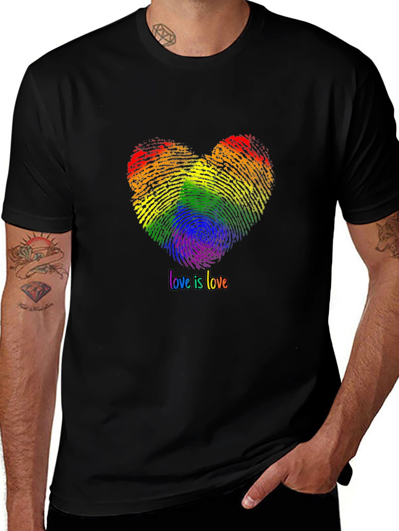Love is Love Pride Heart T-Shirt
