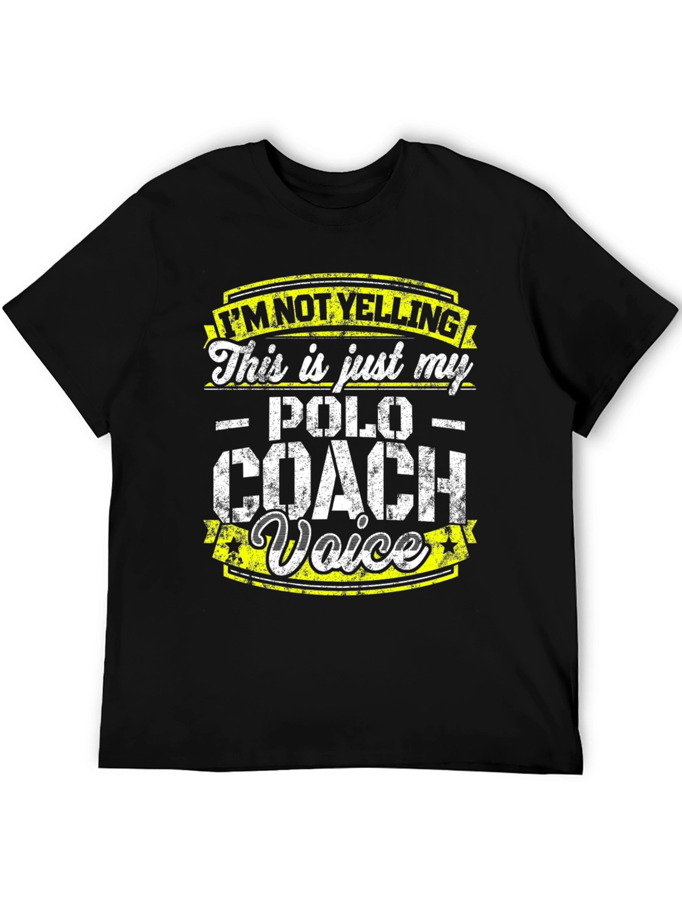 Polo Coach Voice T-Shirt - Funny Gift for Coaches