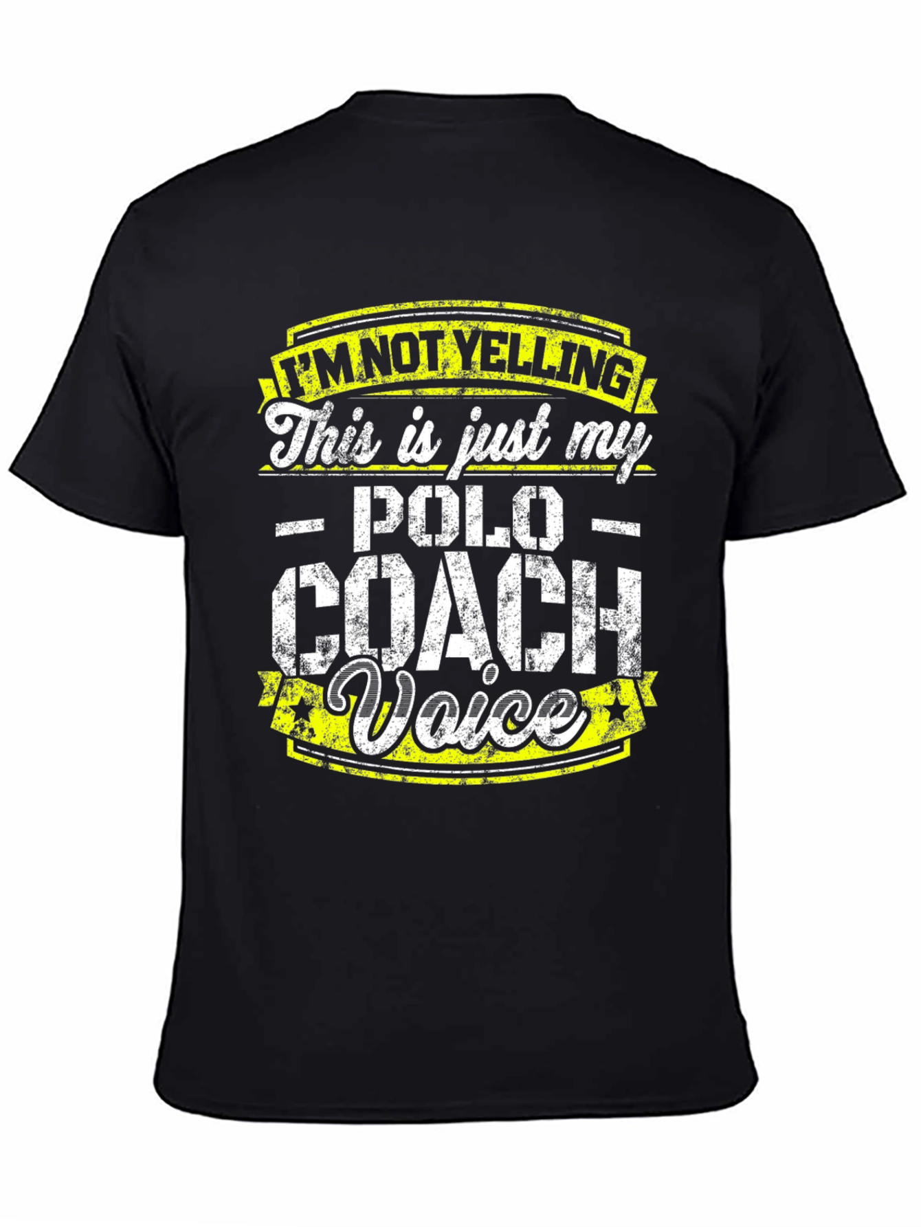 Polo Coach Voice T-Shirt - Funny Gift for Coaches