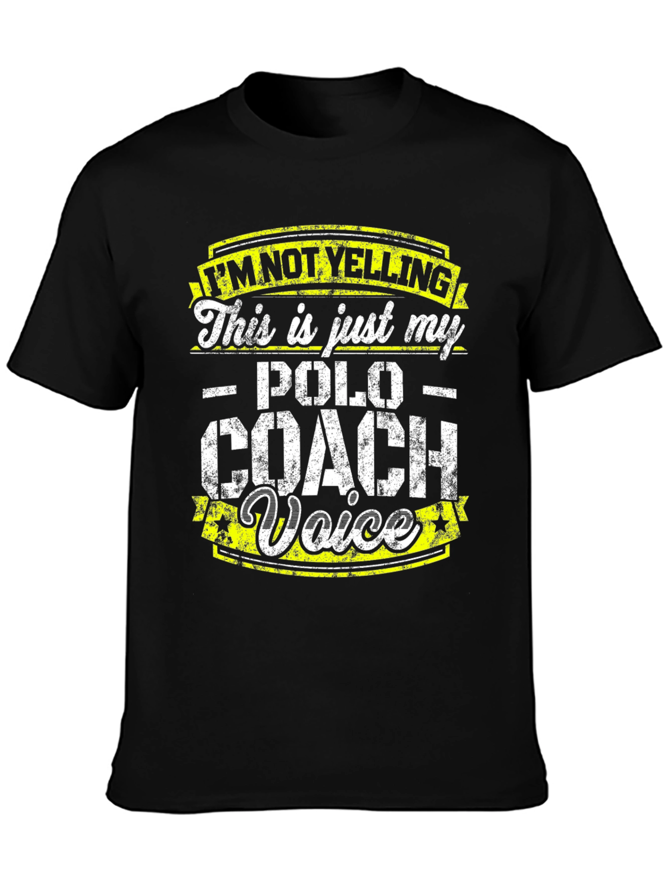 Polo Coach Voice T-Shirt - Funny Gift for Coaches