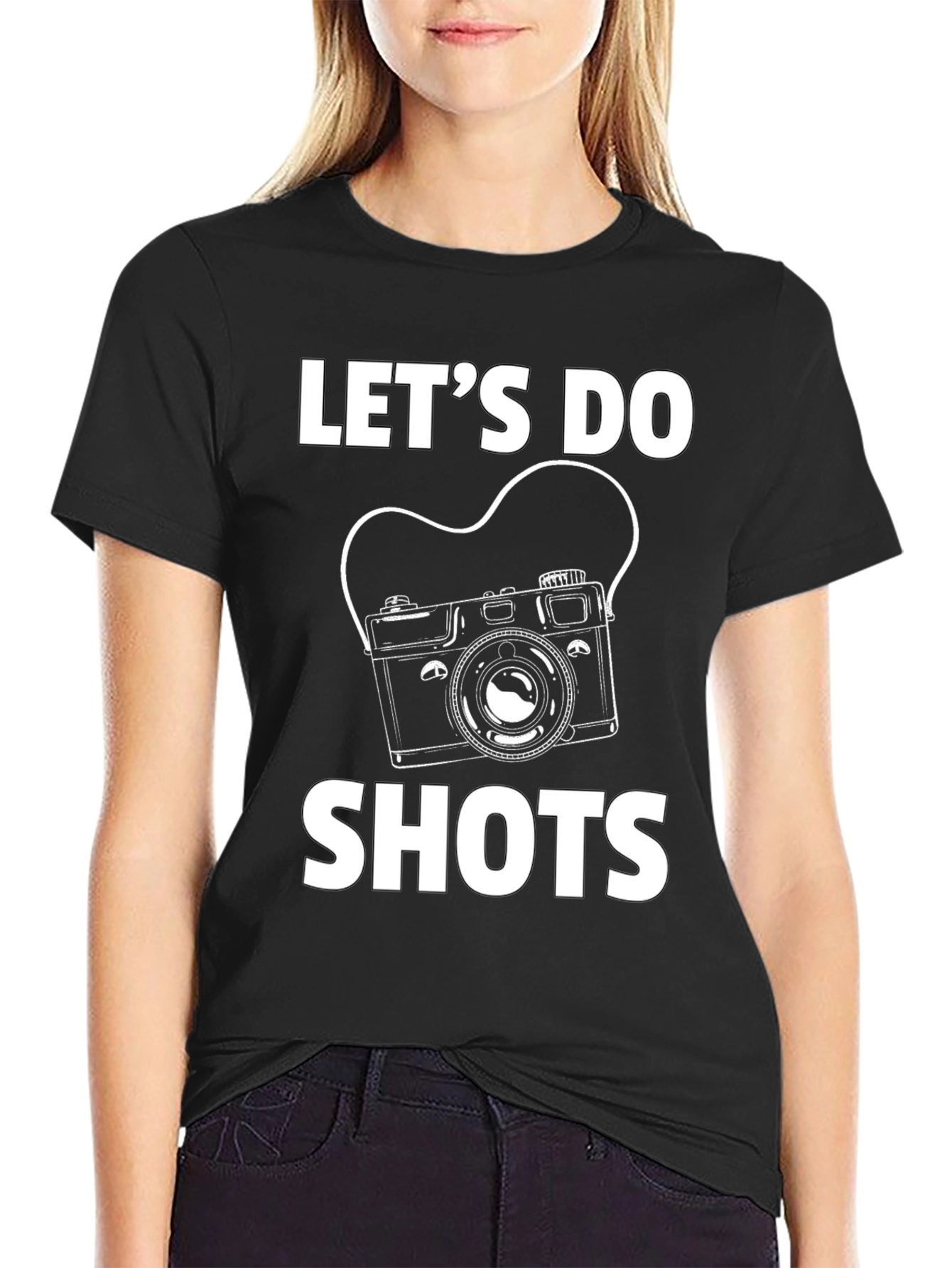 Lets Do Shots Graphic Tee