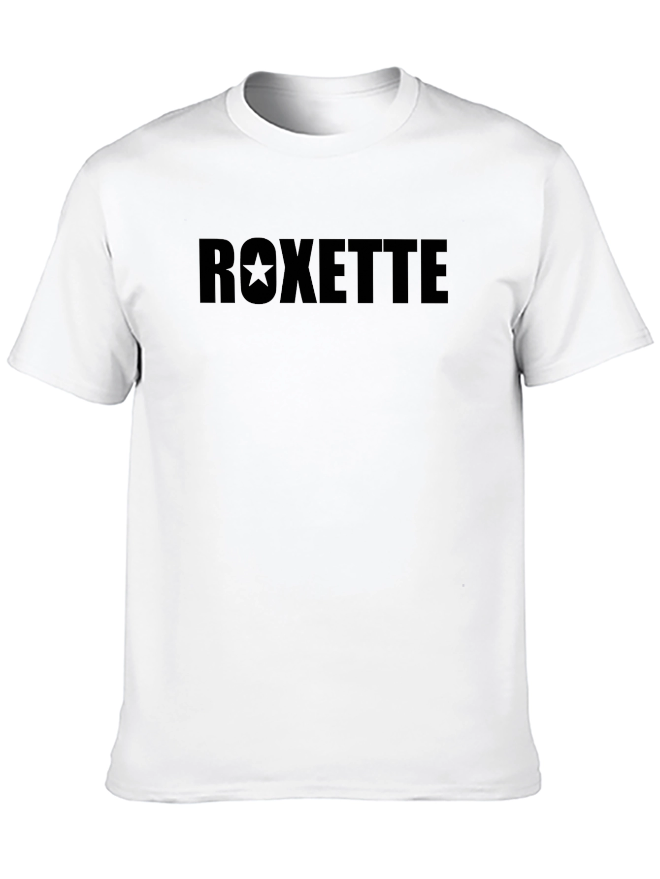 Roxette Band T-Shirt - Classic Black Tee