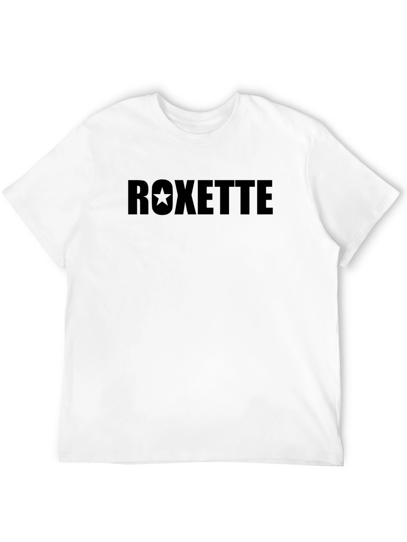 Roxette Band T-Shirt - Classic Black Tee