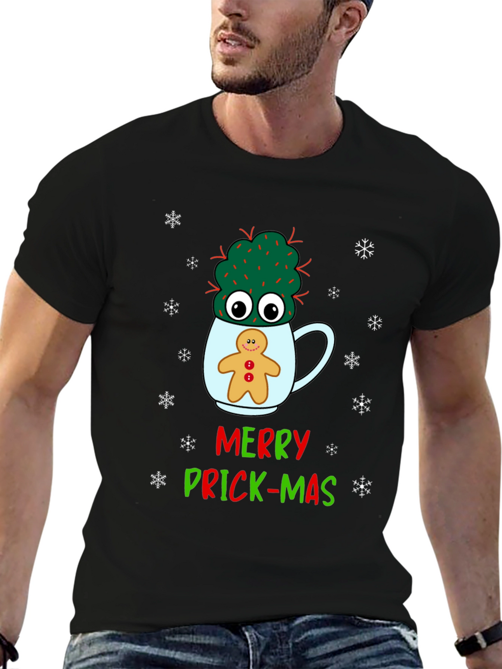 Merry Prick-mas Graphic T-Shirt
