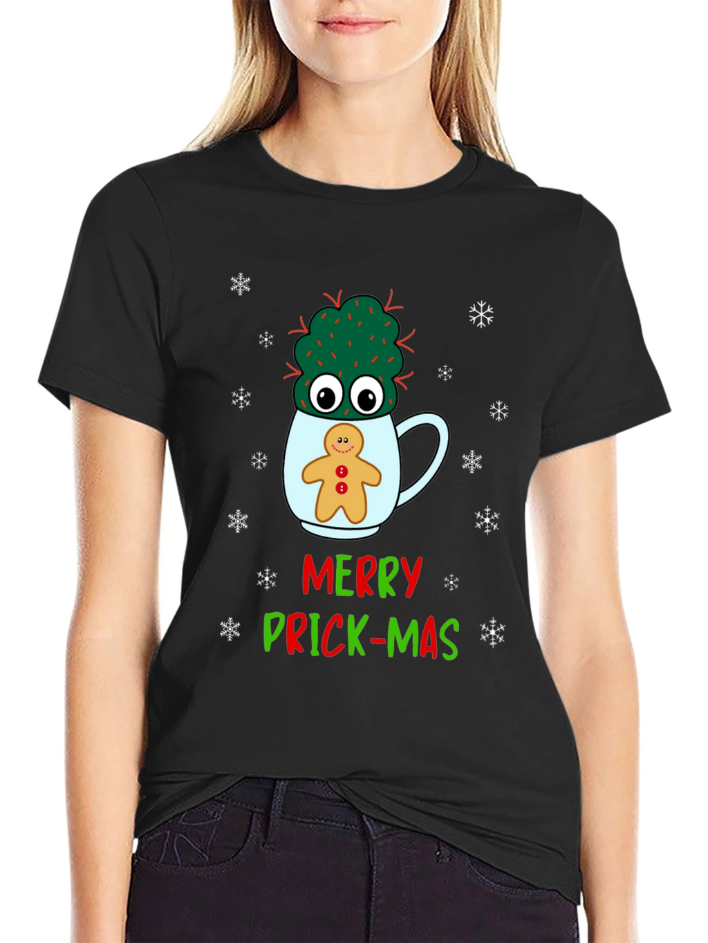 Merry Prick-mas Graphic T-Shirt