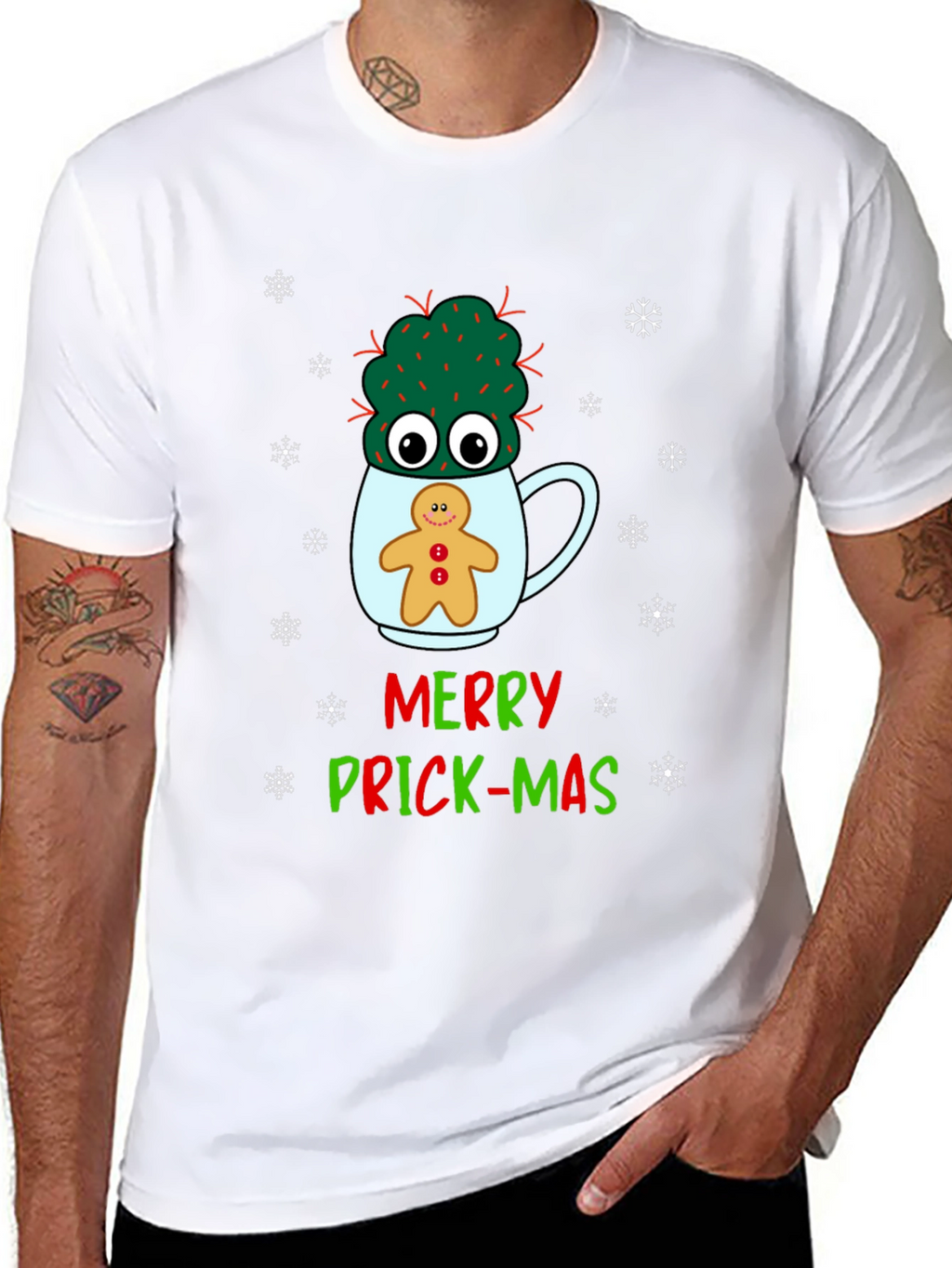 Merry Prick-mas Graphic T-Shirt