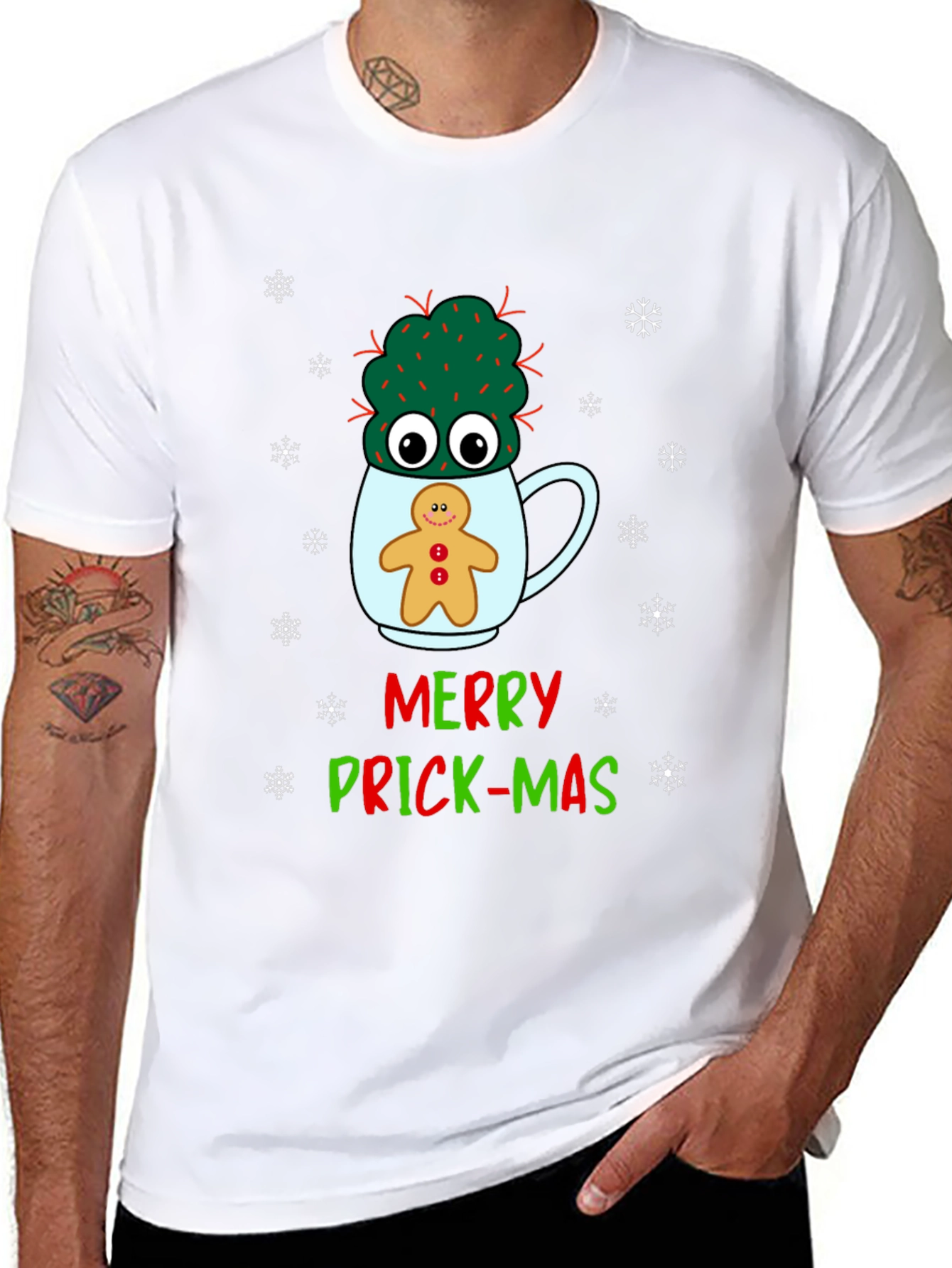 Merry Prick-mas Graphic T-Shirt