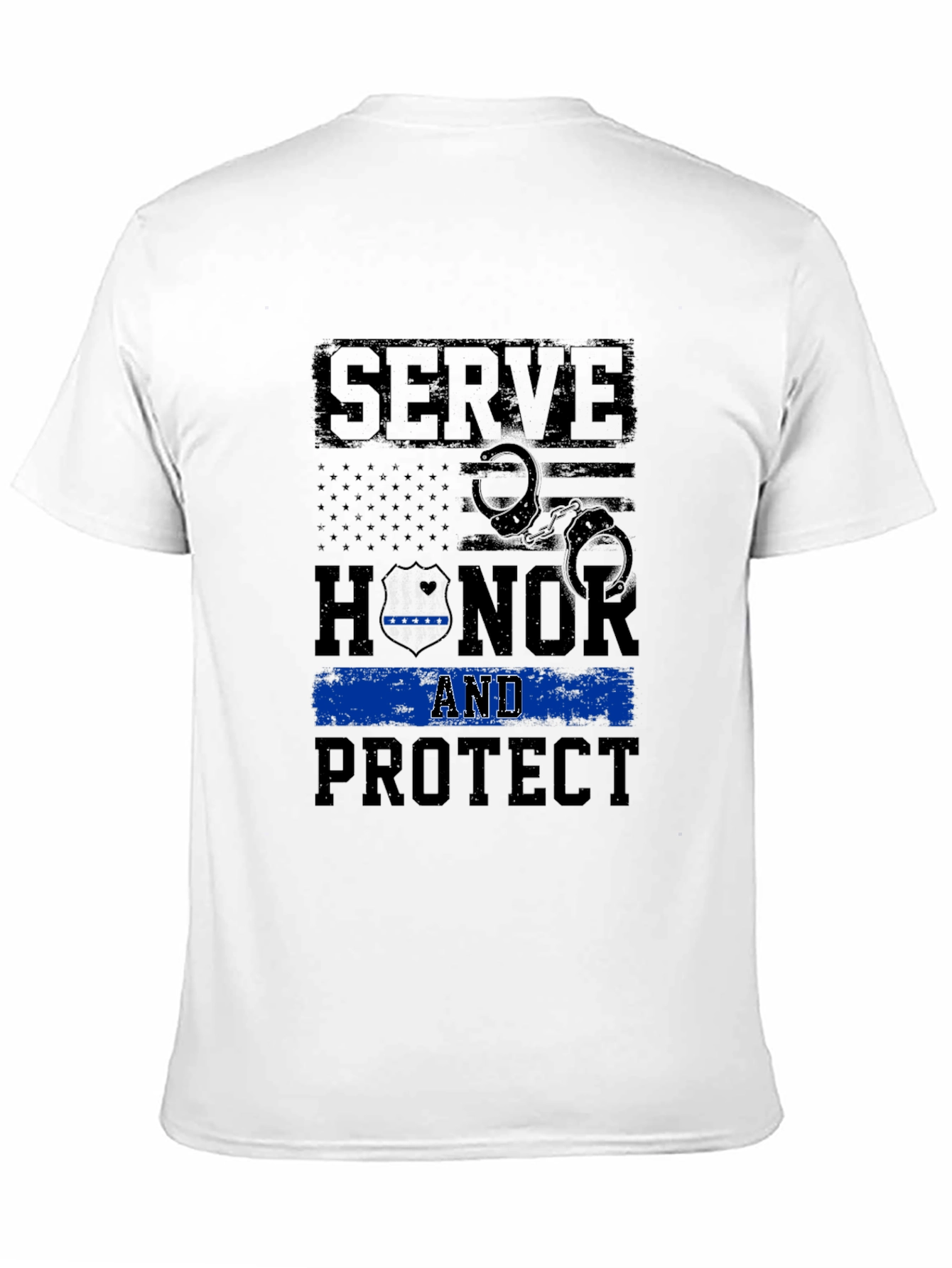 Serve Honor and Protect Graphic Tee