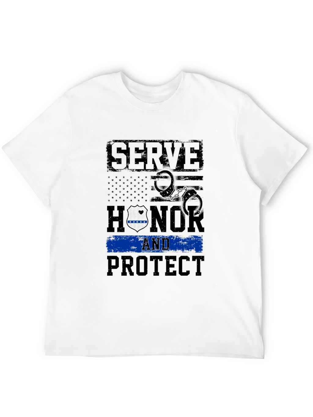Serve Honor and Protect Graphic Tee