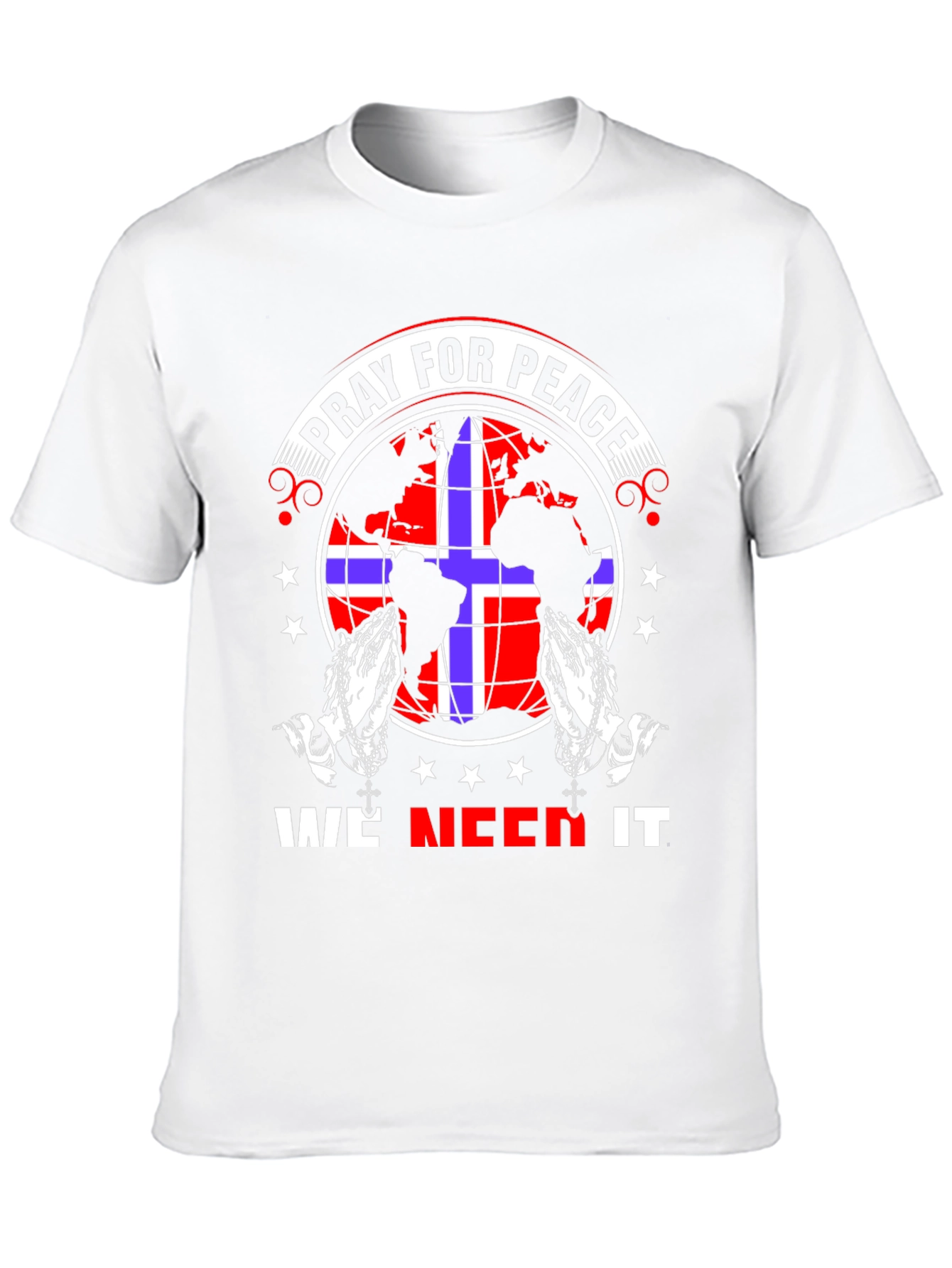 Pray for Peace Graphic T-Shirt