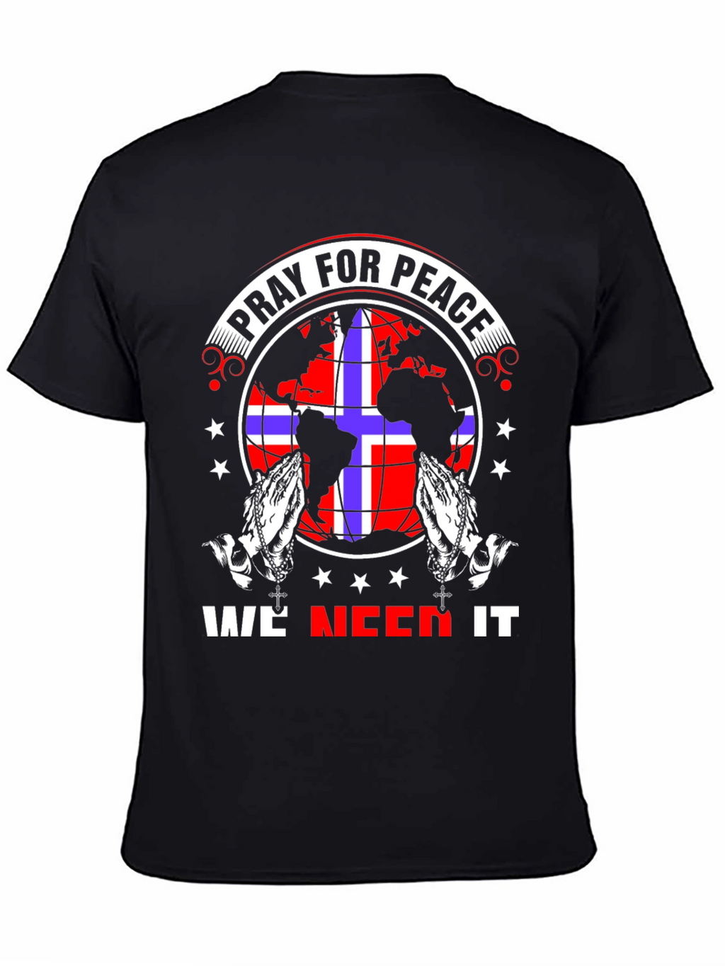 Pray for Peace Graphic T-Shirt