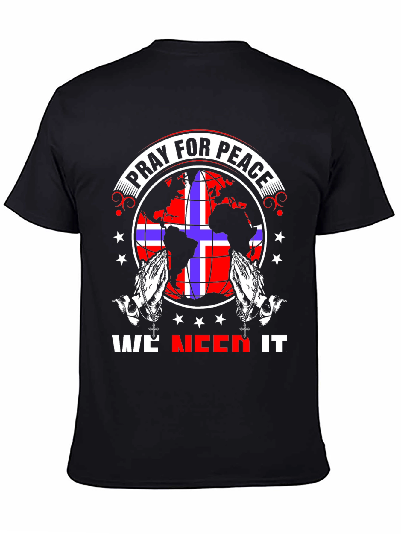 Pray for Peace Graphic T-Shirt