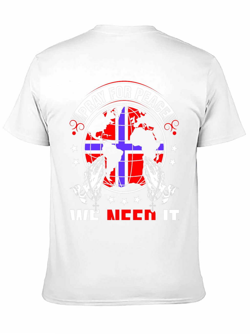 Pray for Peace Graphic T-Shirt